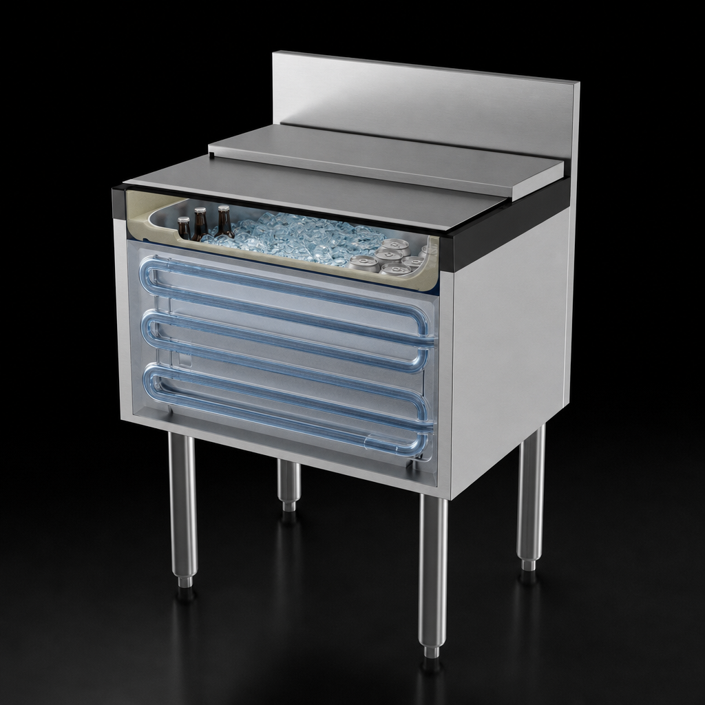 Concealed 10-Circuit Cold Plate