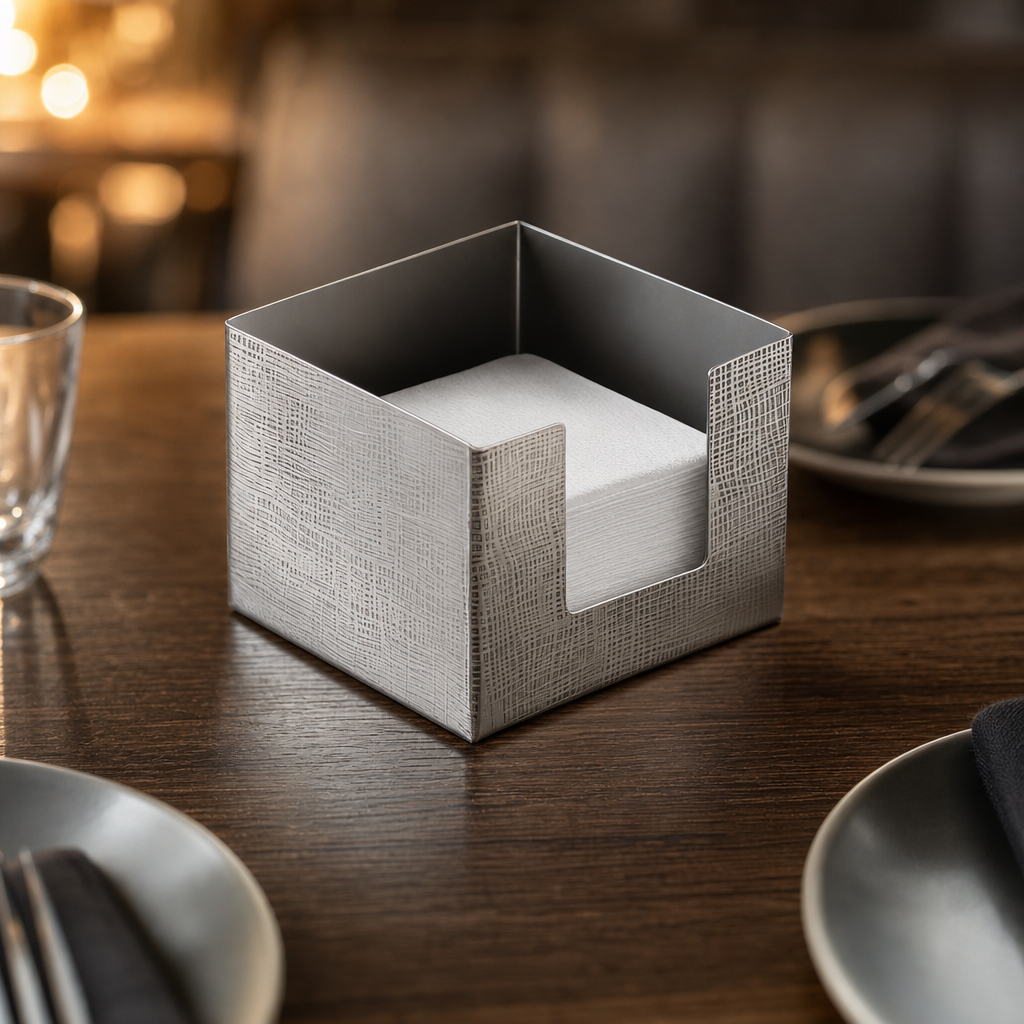 Etched Stainless Steel Construction