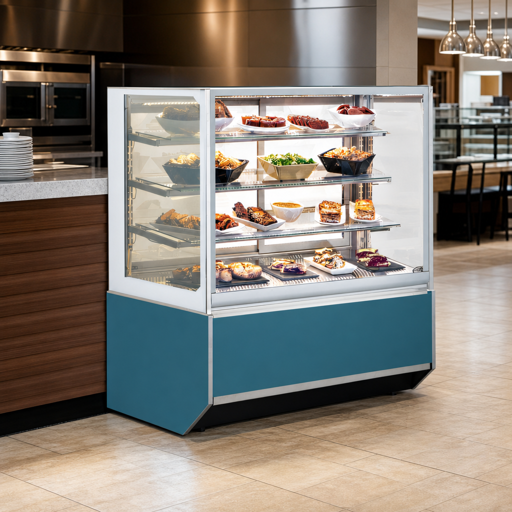 Floor-Standing Heated Display Case