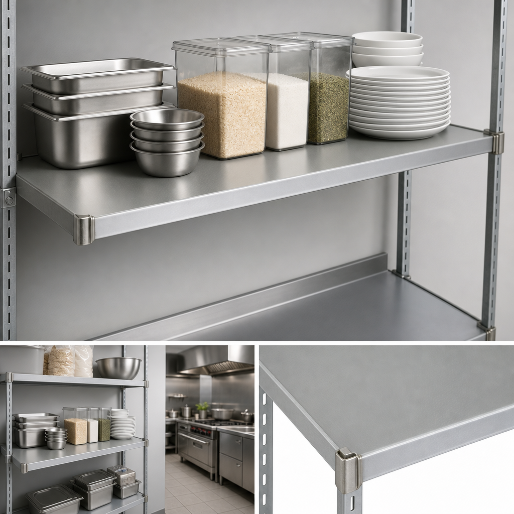 Solid Shelf Surface