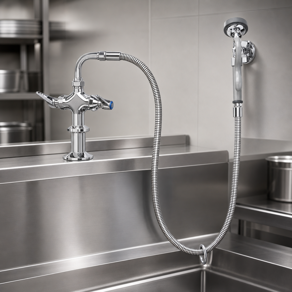 Single-Hole Deck Mount Mixing Faucet