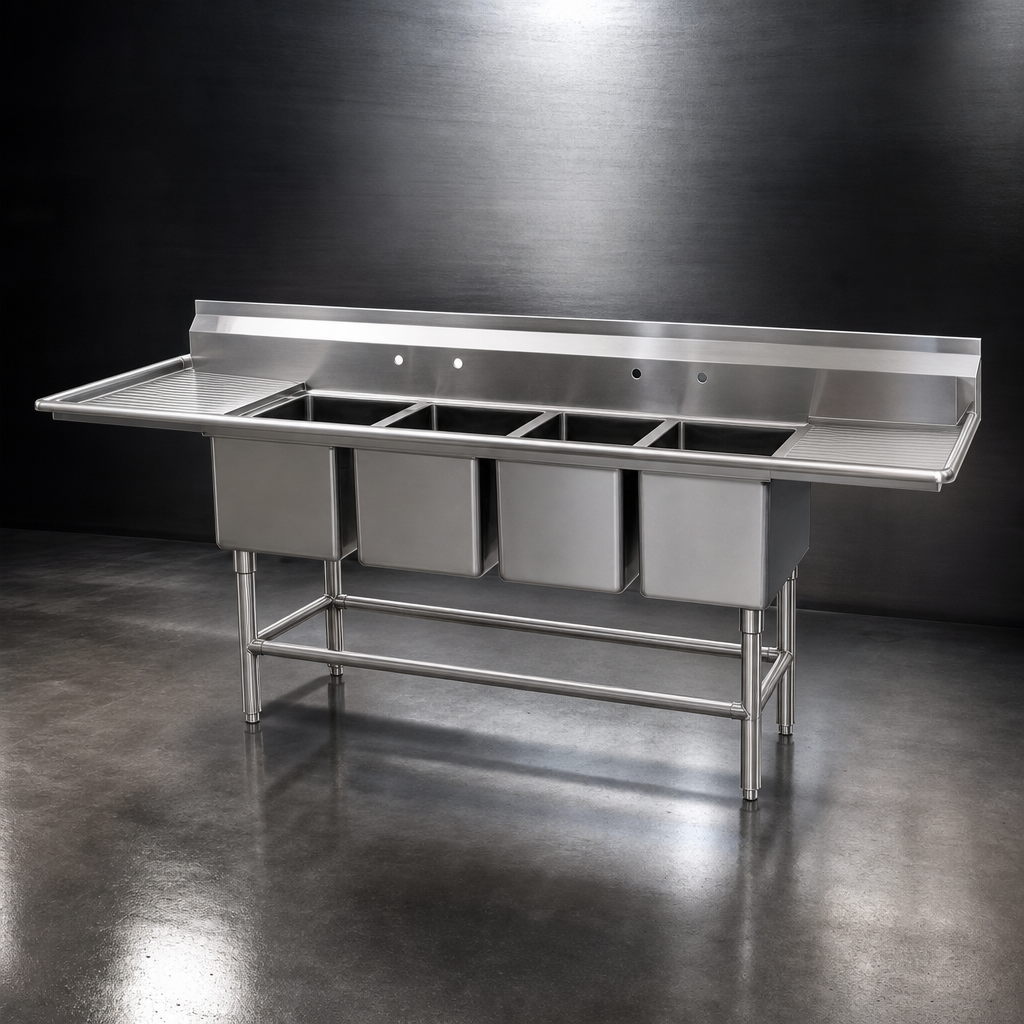 Heavy-Duty Stainless Steel Construction