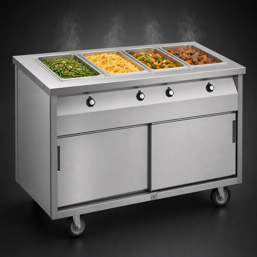 Four Sealed Hot Food Wells