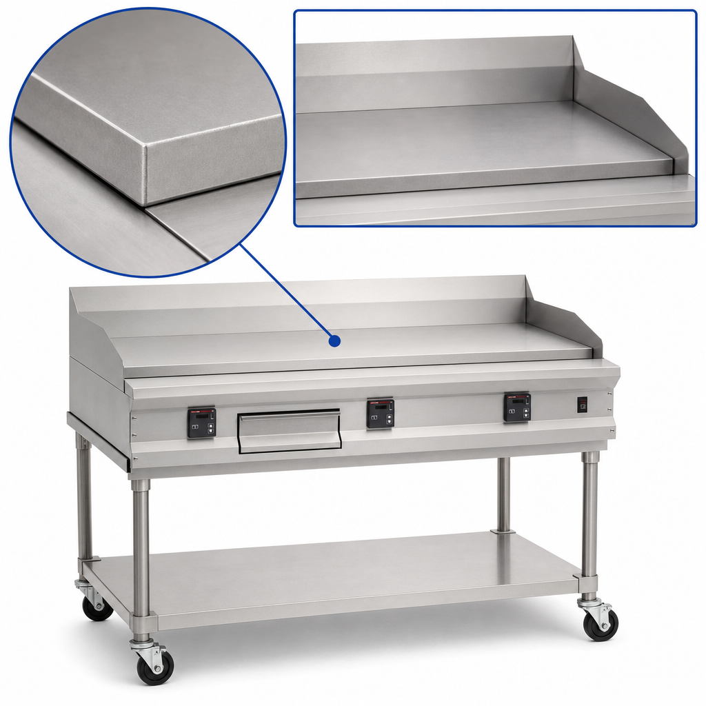 1-Inch Smooth Griddle Plate