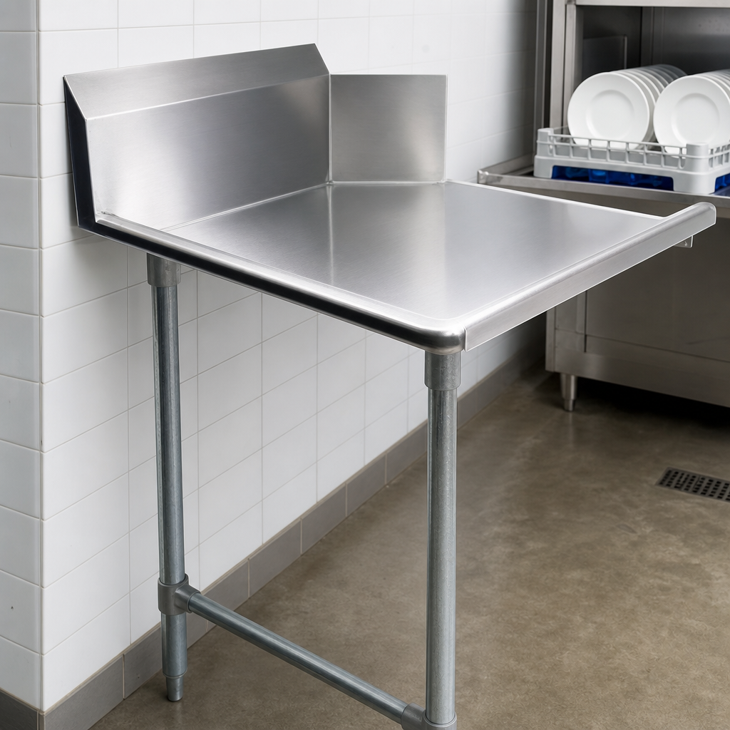 T-304 18-Gauge Stainless Steel Top