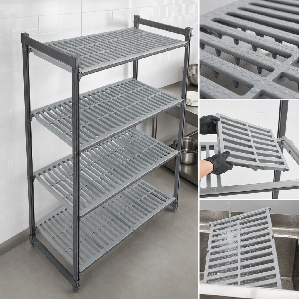 Vented Polypropylene Shelf Plates