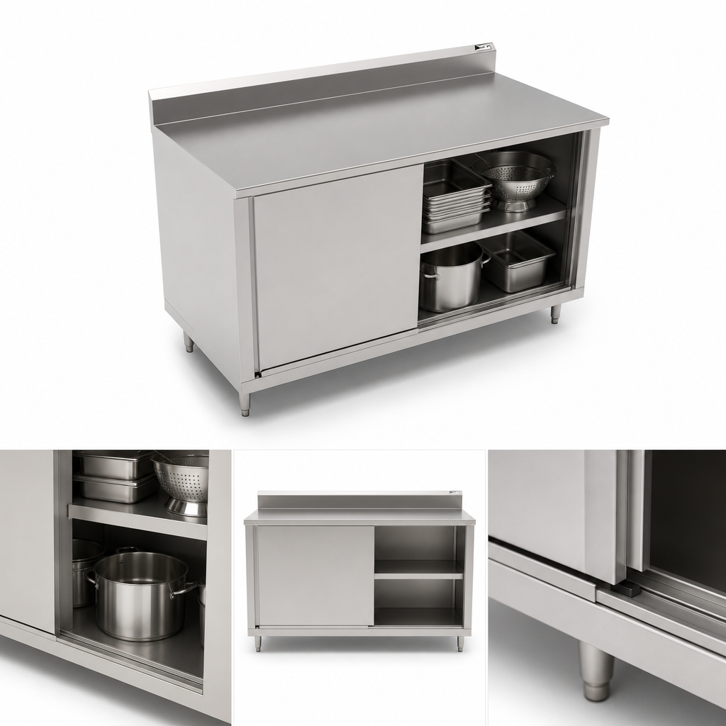 Sliding Door Cabinet Base