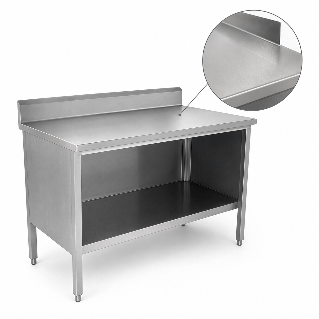 14-Gauge Stainless Steel Top