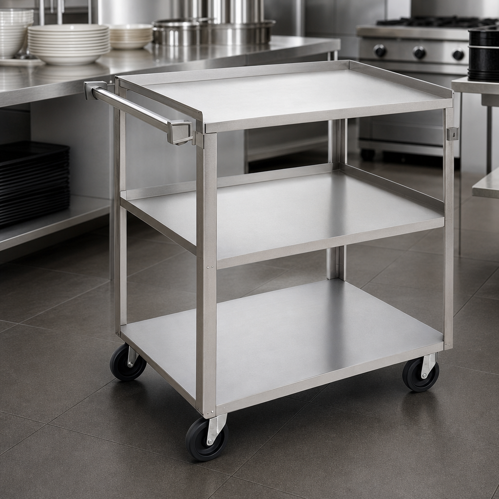 18-Gauge 304 Stainless Steel Construction