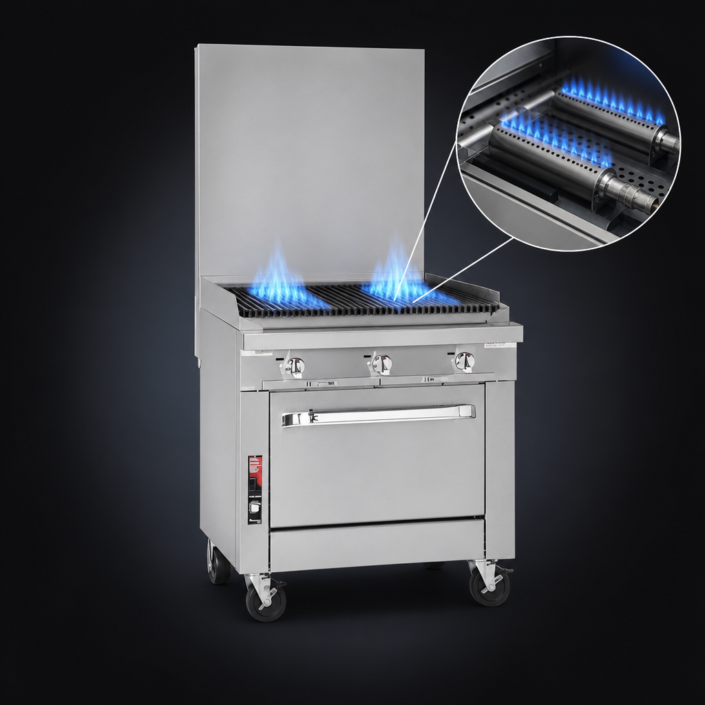 High-Output Natural Gas Burners
