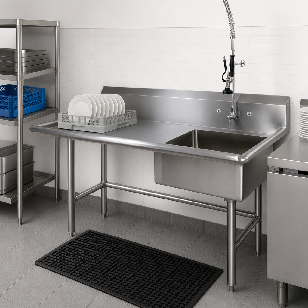 Straight Dishtable Design