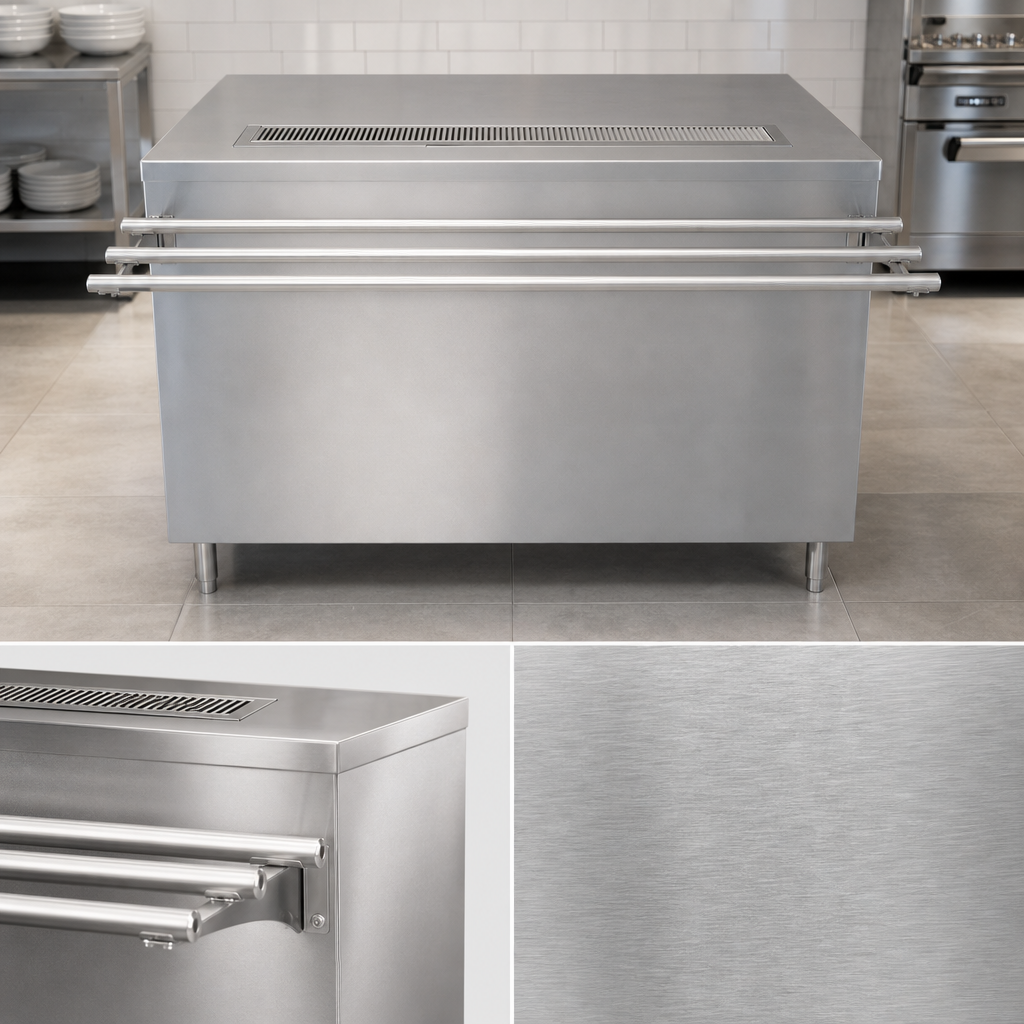 18-Gauge Stainless Steel Body