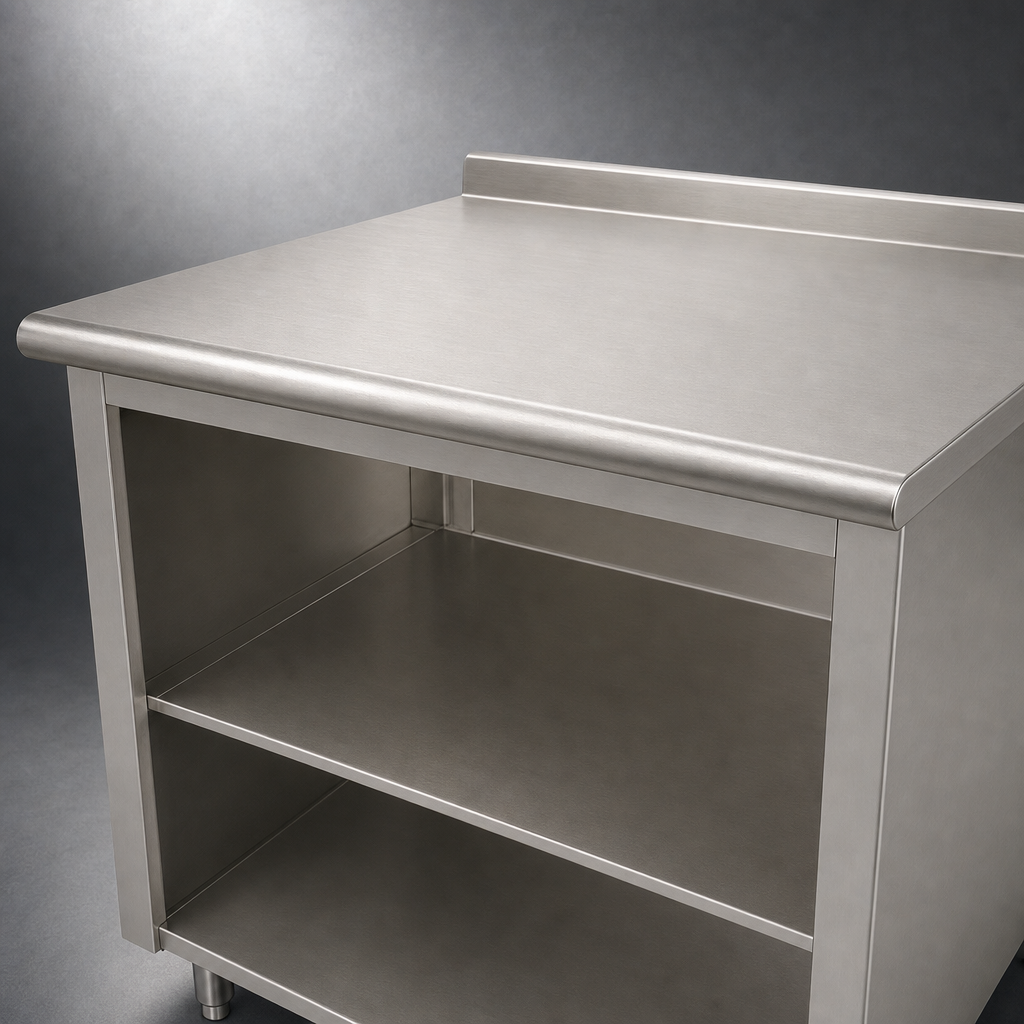 14 Gauge Stainless Steel Top