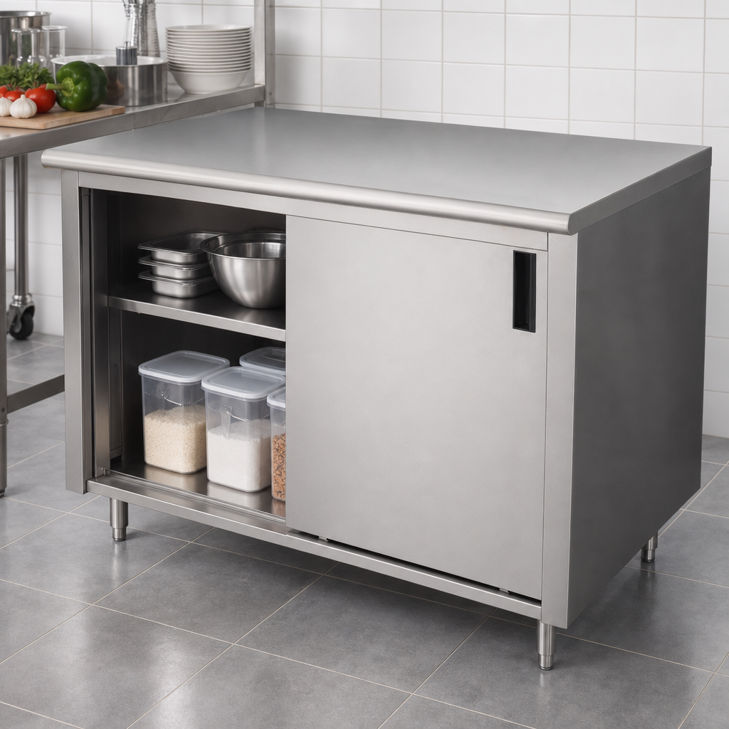Sliding Door Cabinet Base