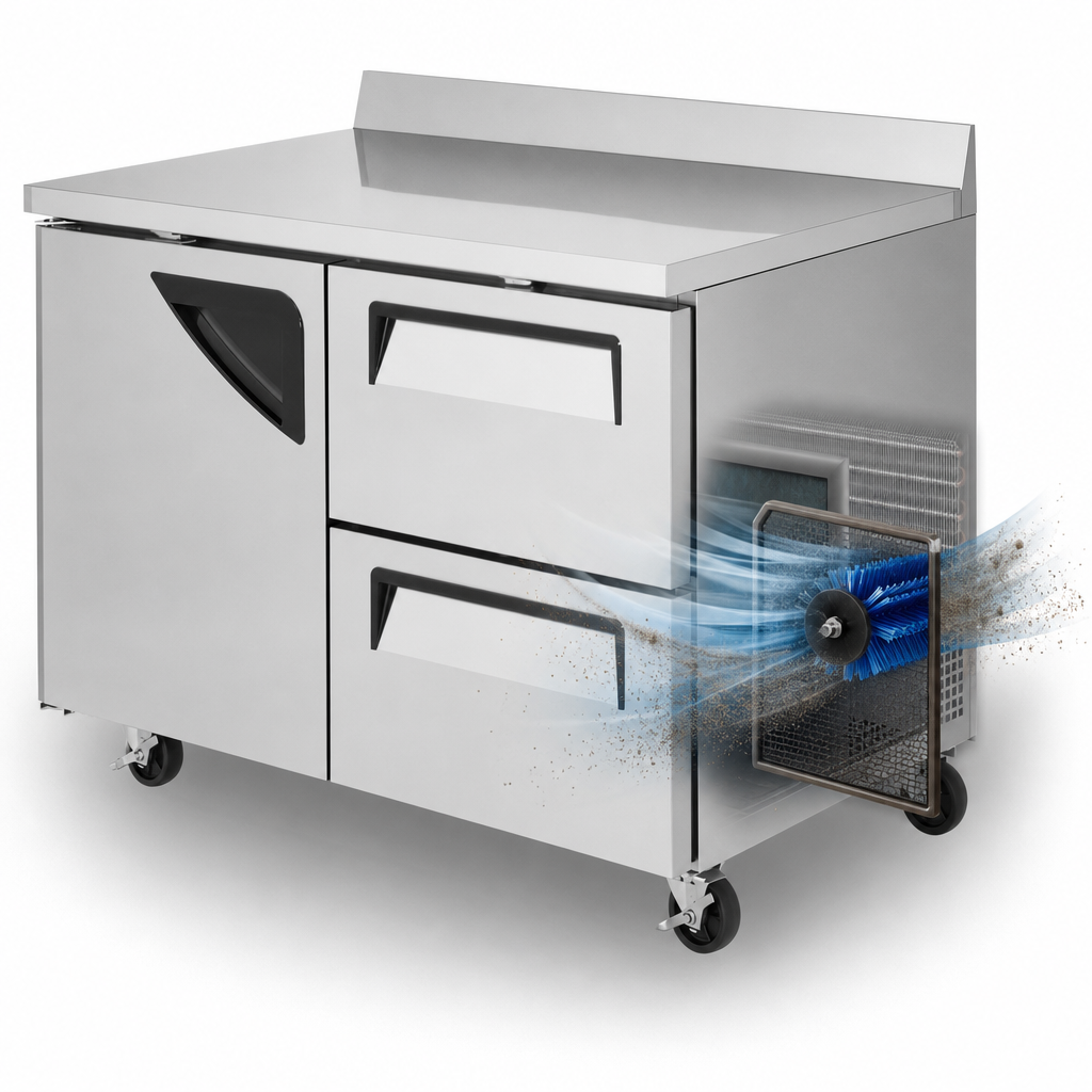 Self-Cleaning Condenser