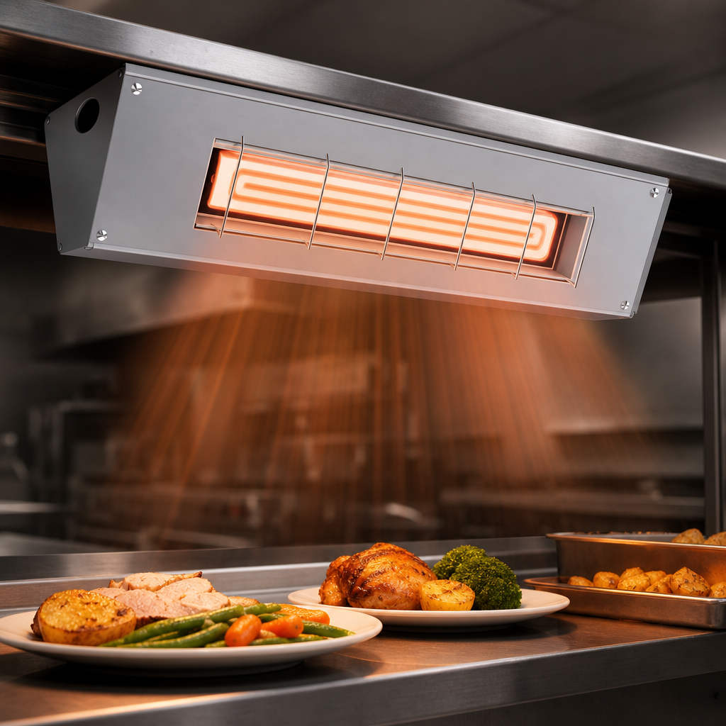 Single Ceramic Infrared Heat Strip