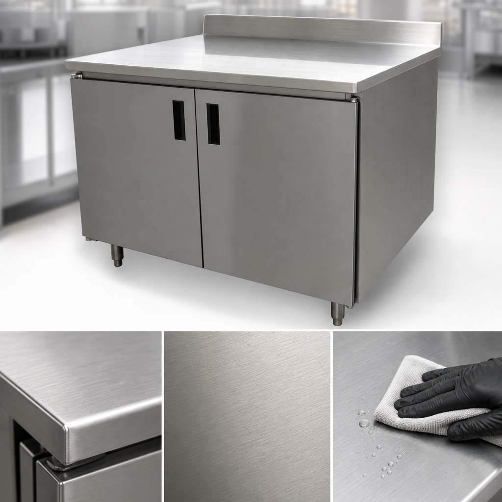 16 Gauge 304 Stainless Steel Top