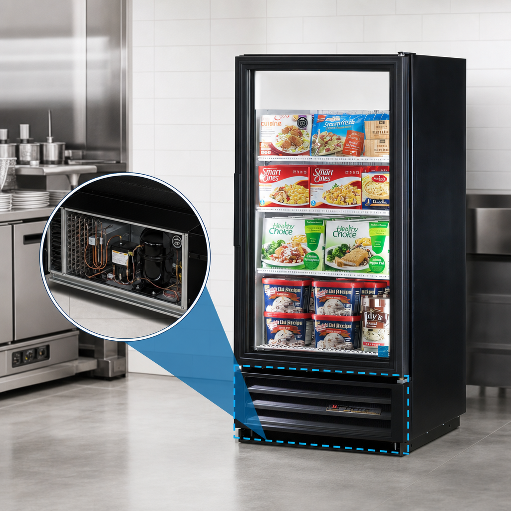 Self-Contained Bottom-Mount Refrigeration