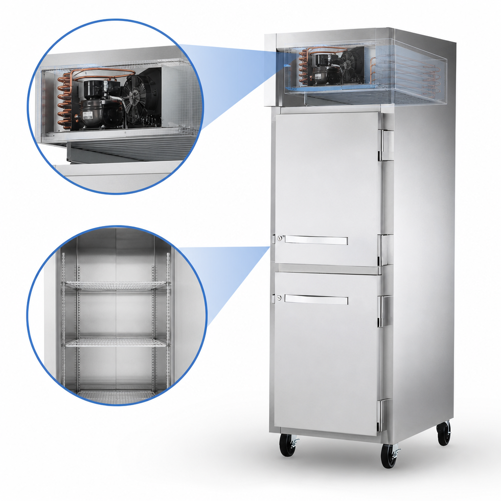 Top-Mounted Self-Contained Refrigeration