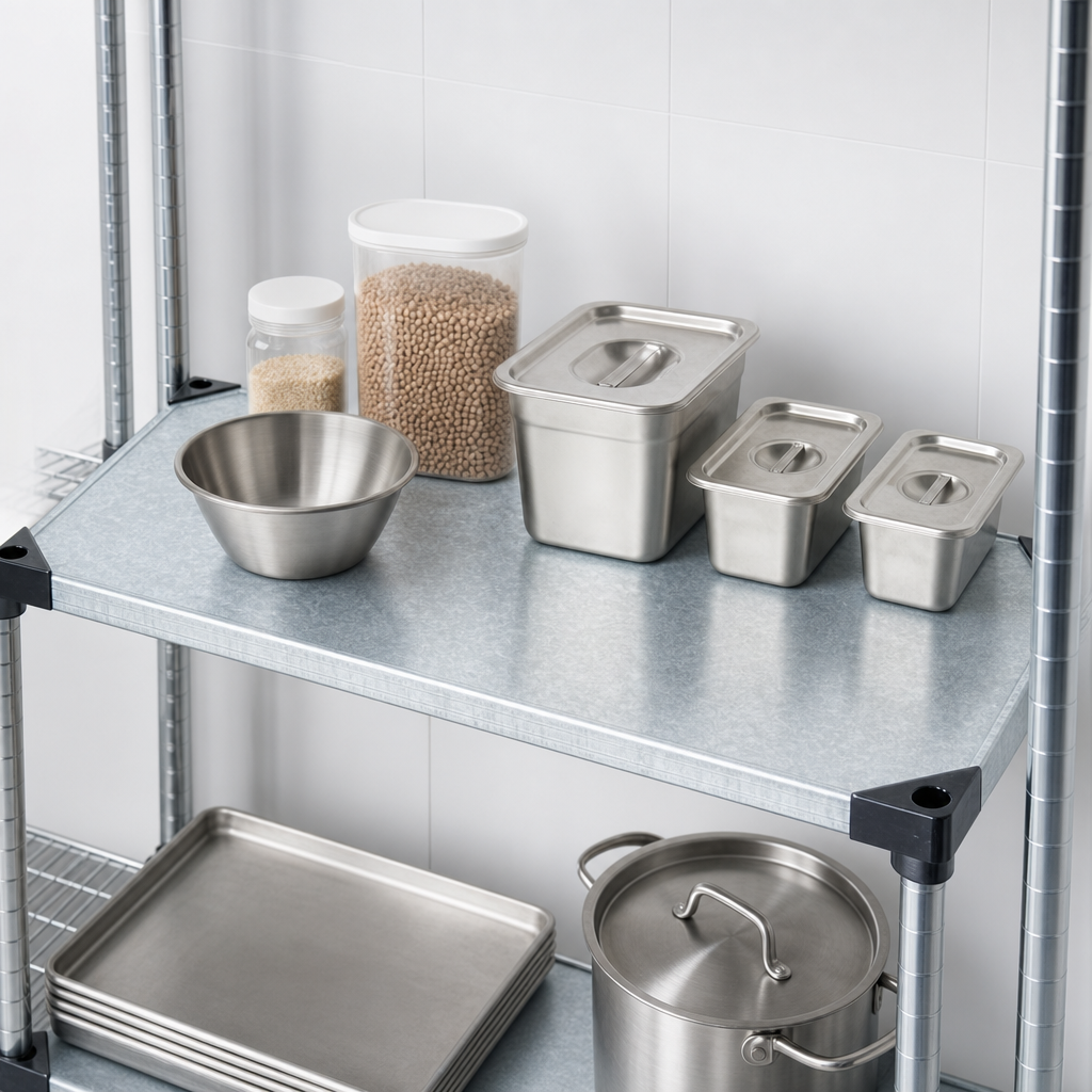 Solid Shelf Surface