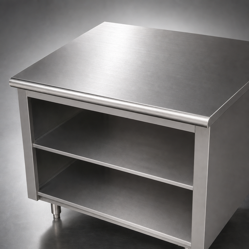 14-Gauge 304 Stainless Steel Top