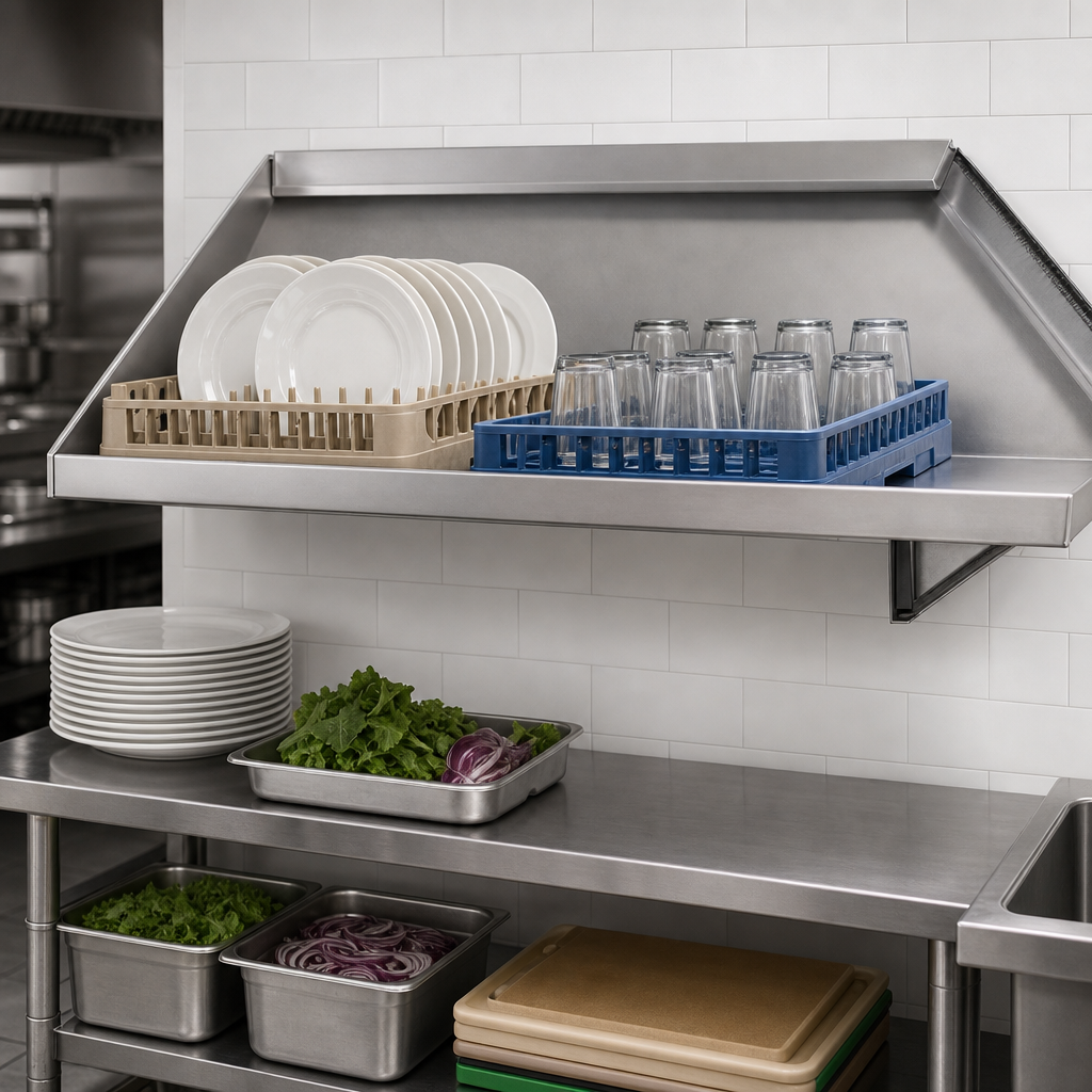 Wall-Mounted Slanted Design