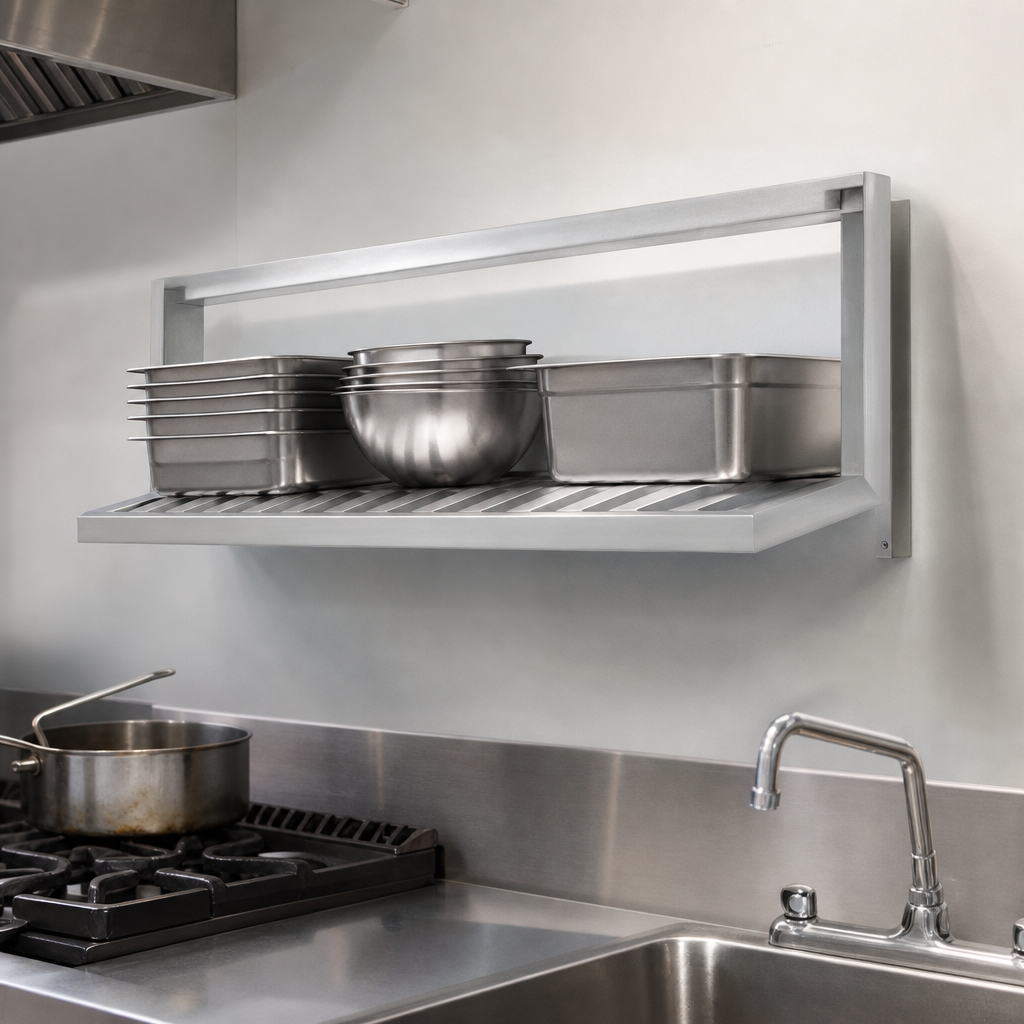 Inverted Wall Shelf Design