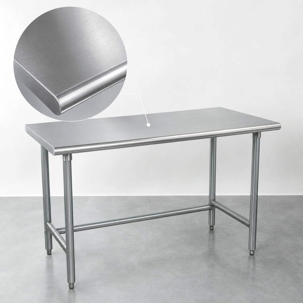 16-Gauge 430 Stainless Steel Top