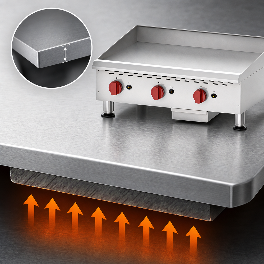 3/4-Inch Polished Steel Plate