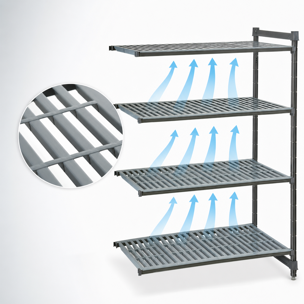 Vented Shelf Plates