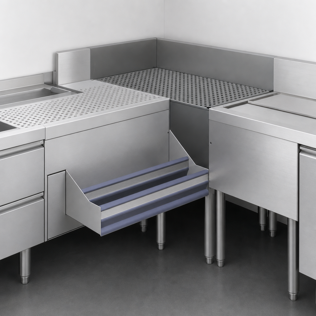 Free-Standing Corner Design