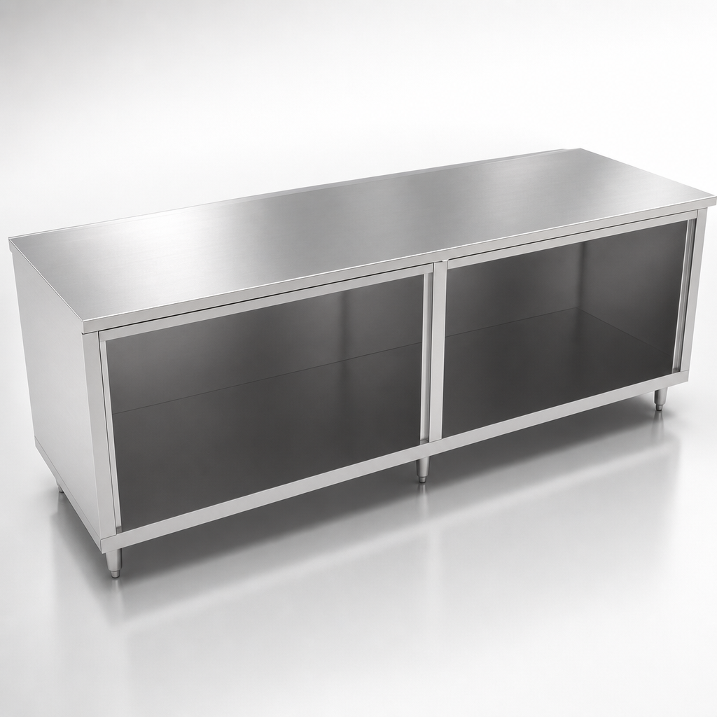 14-Gauge 300-Series Stainless Steel Flat Top