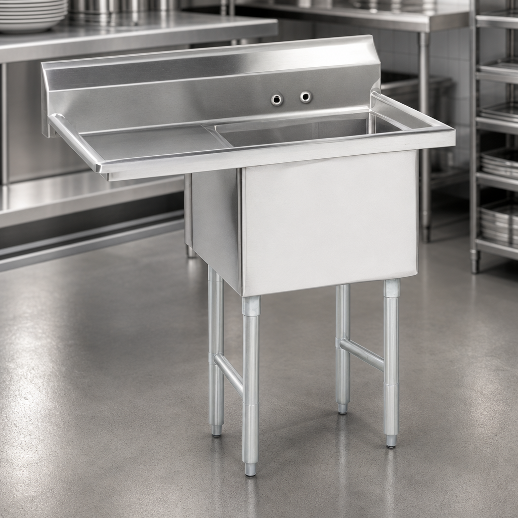 16 Gauge 304 Stainless Steel Construction