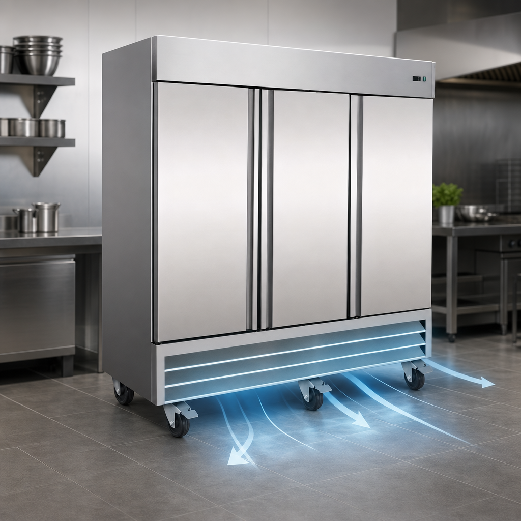 Bottom-Mounted Self-Contained Refrigeration