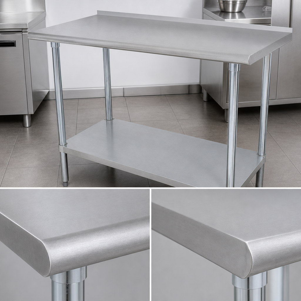 16-Gauge 430-Series Stainless Steel Top