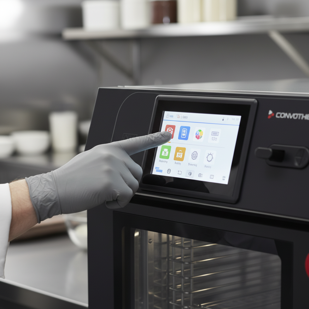 Experience effortless operation with the intuitive easyTouch Controls, designed for precision and simplicity in any professional kitchen.