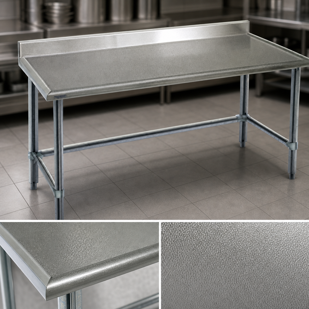 14-Gauge 300 Series Stainless Steel Top