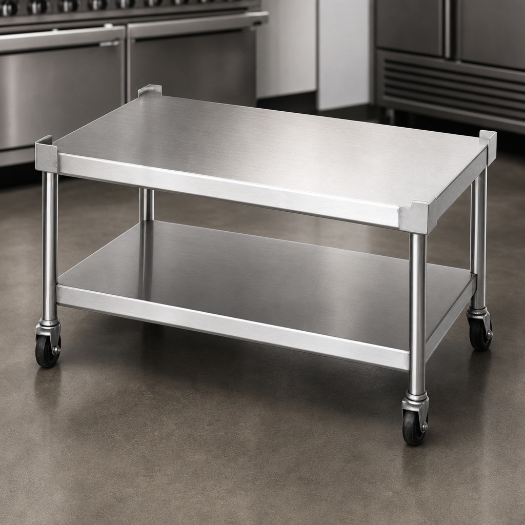 14-Gauge Stainless Steel Top