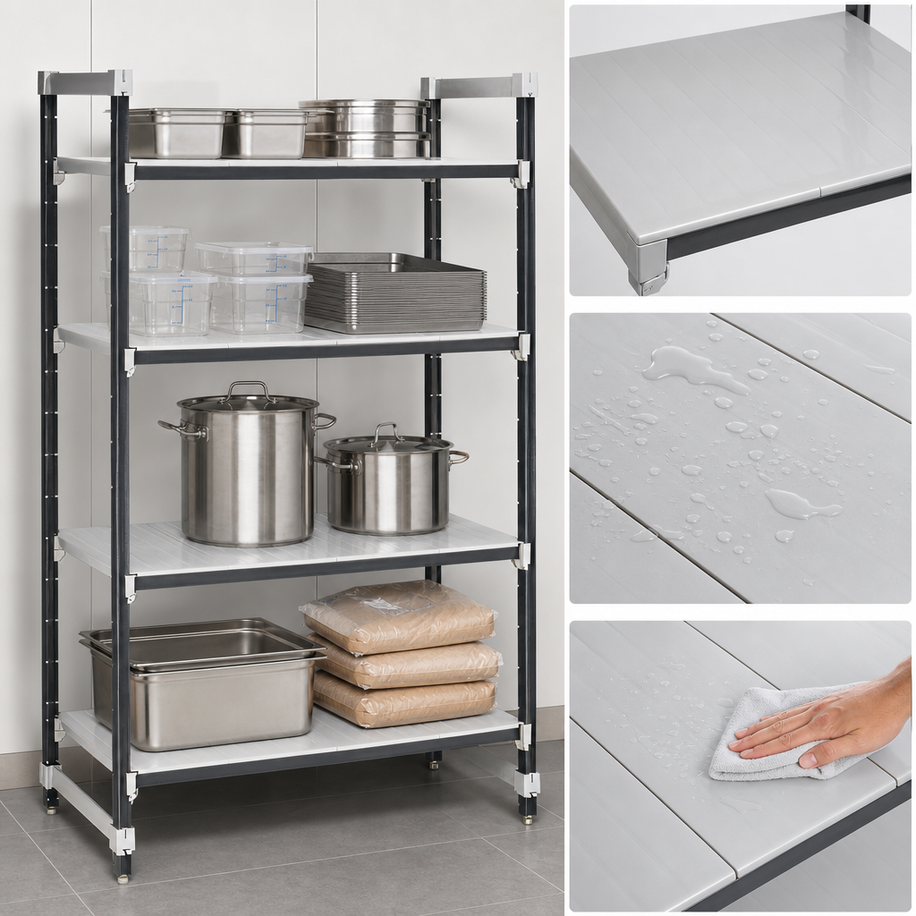 Solid Reinforced Shelf Plates
