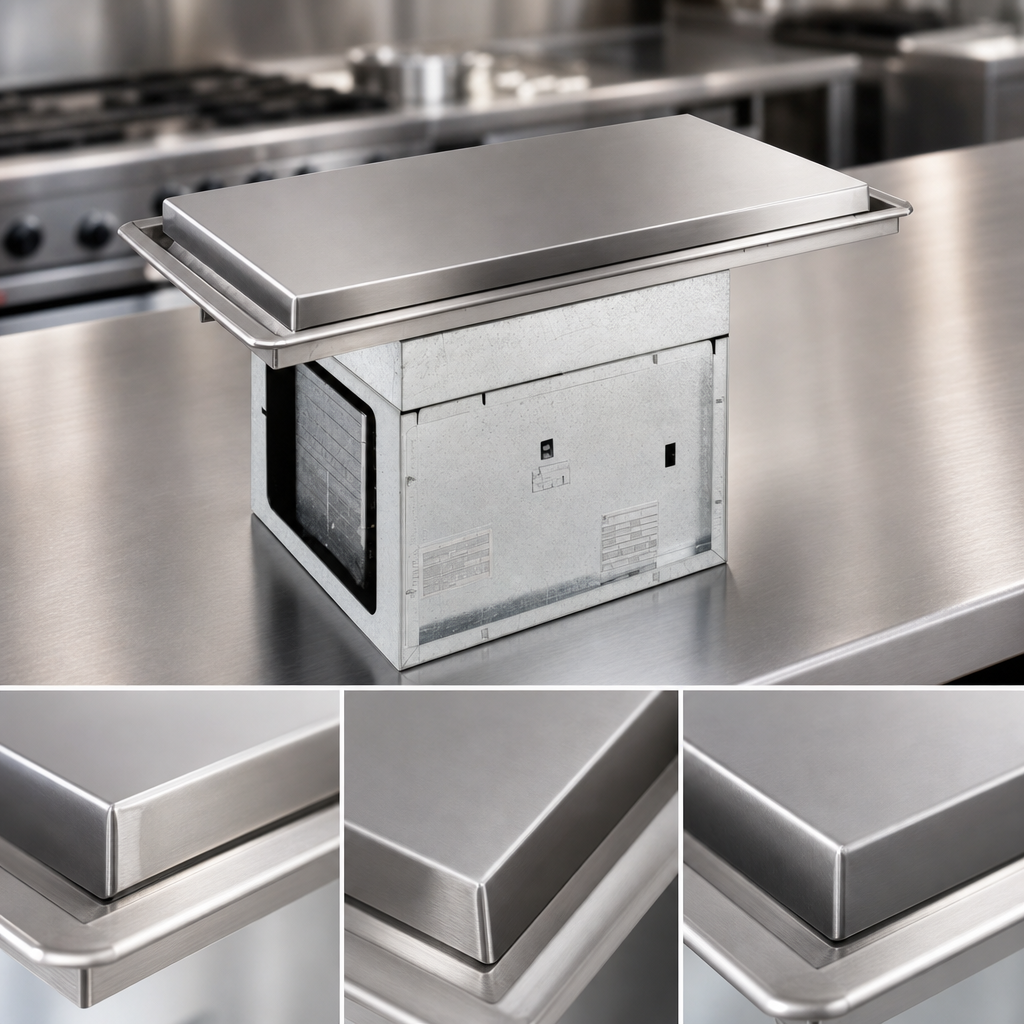 14 Gauge 304 Stainless Steel Construction