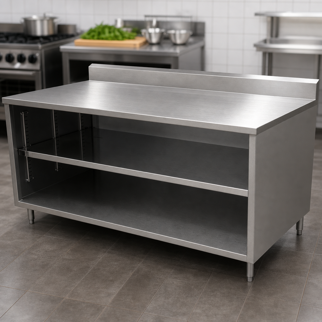 14-Gauge T-304 Stainless Steel Top