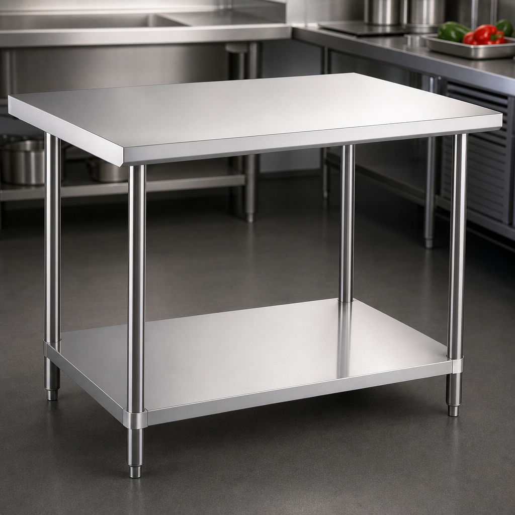 16-Gauge 304 Stainless Steel Top
