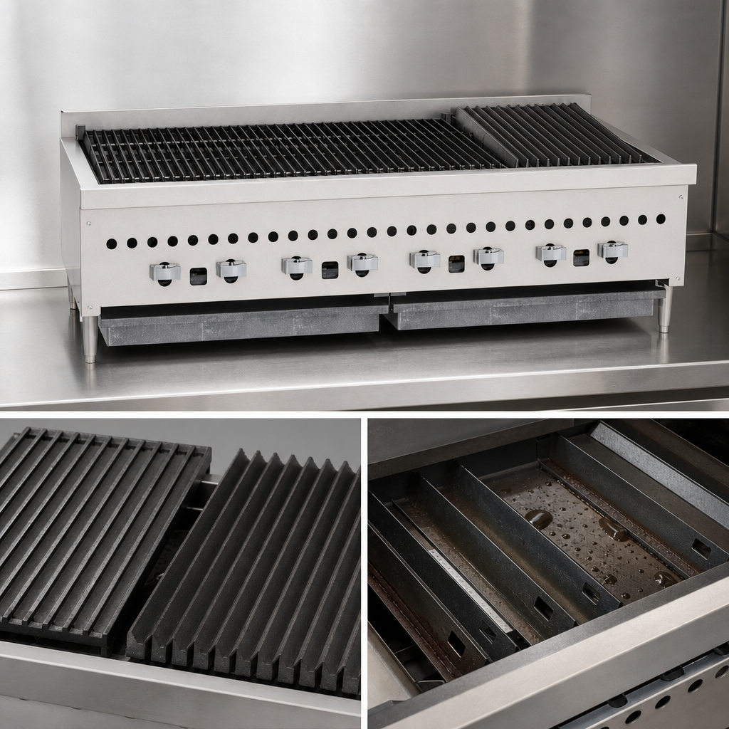 Reversible Cast Iron Grates