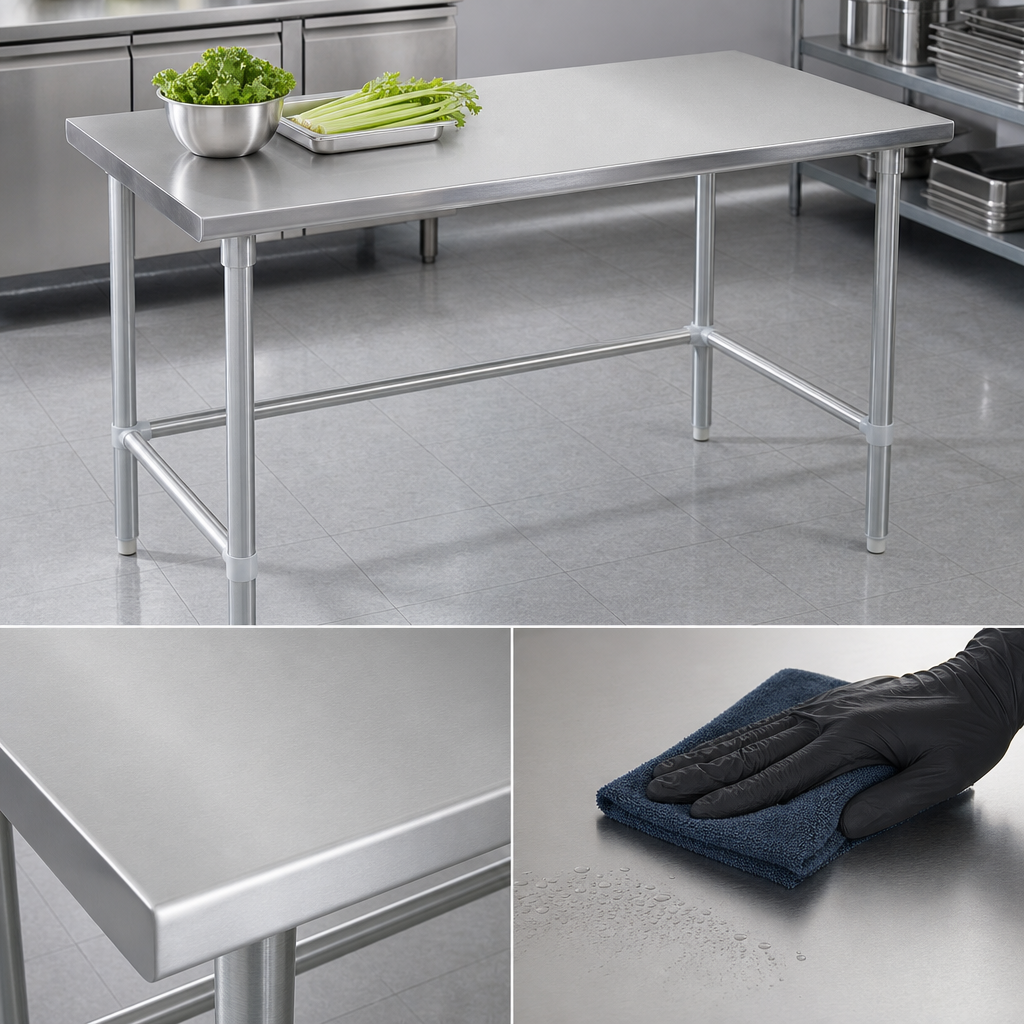 300 Series Stainless Steel Flat Top