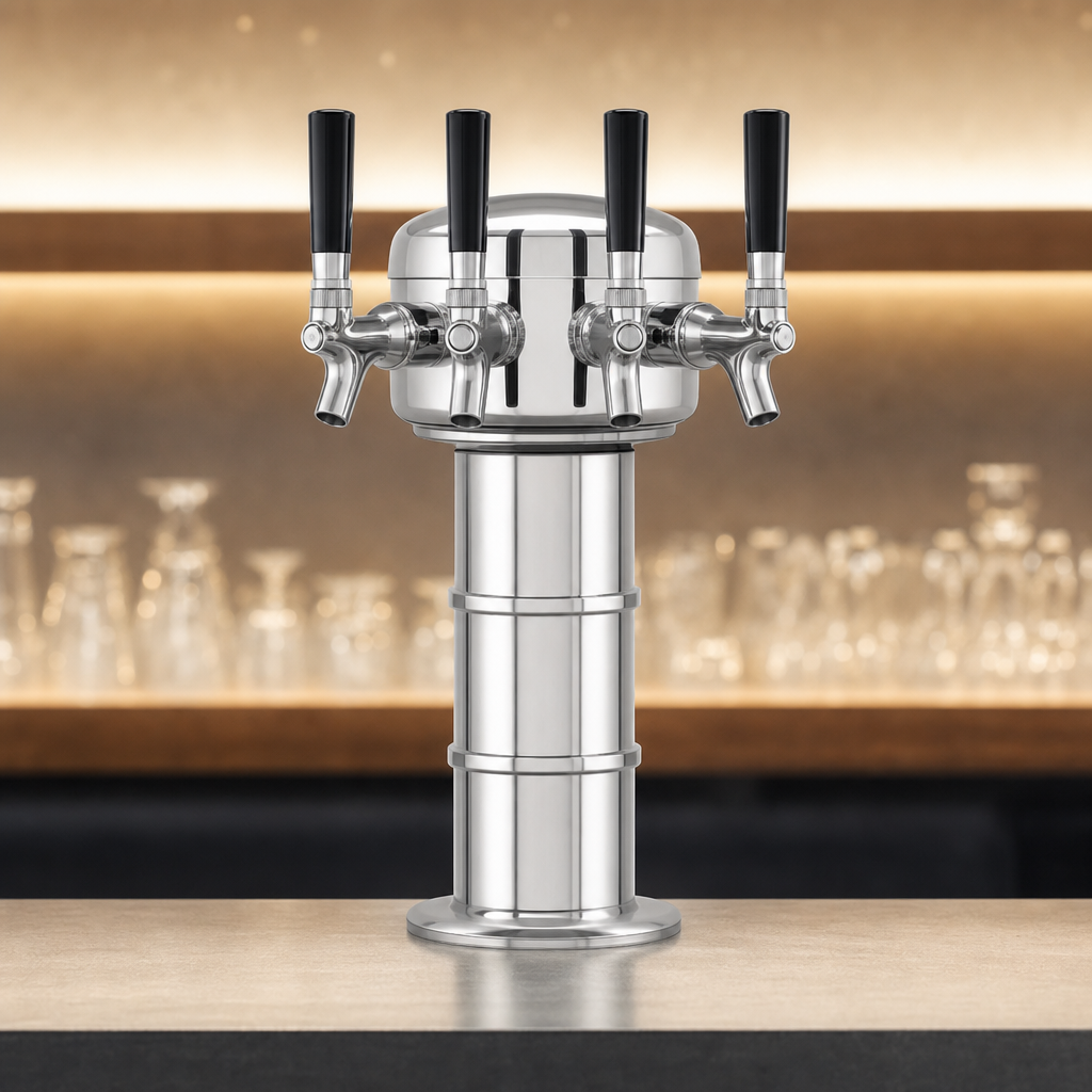 Four Faucet Configuration