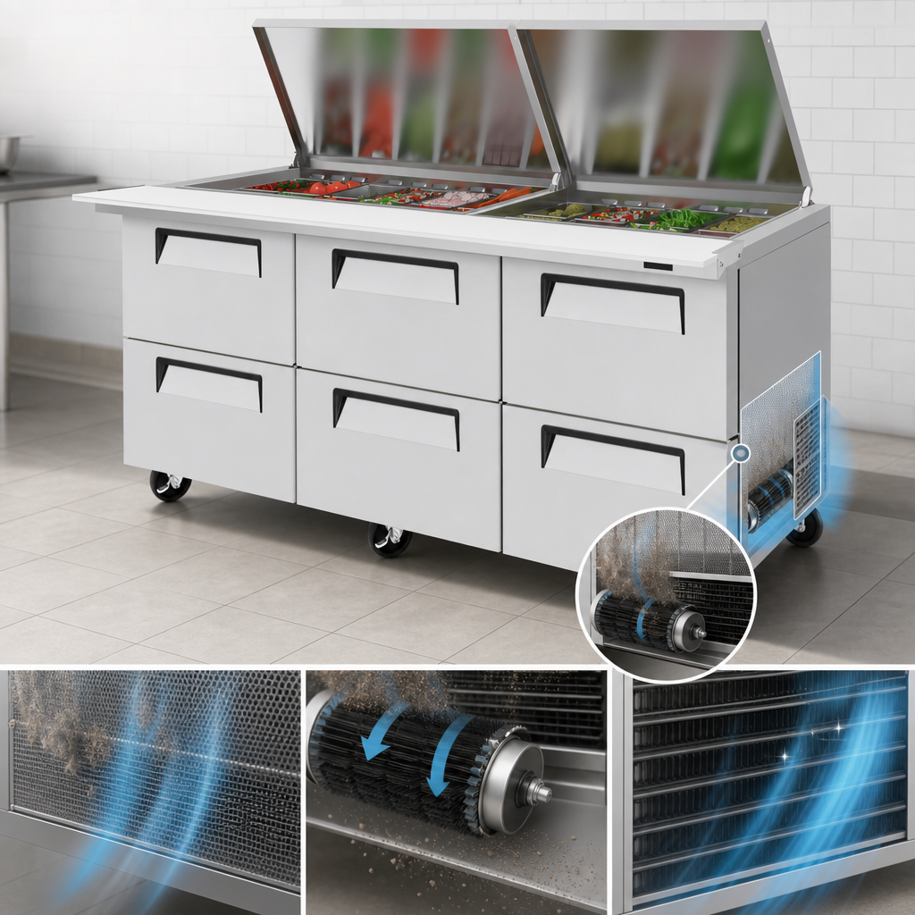 Self-Cleaning Condenser