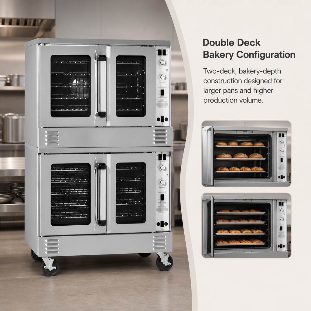 Double Deck Bakery Configuration