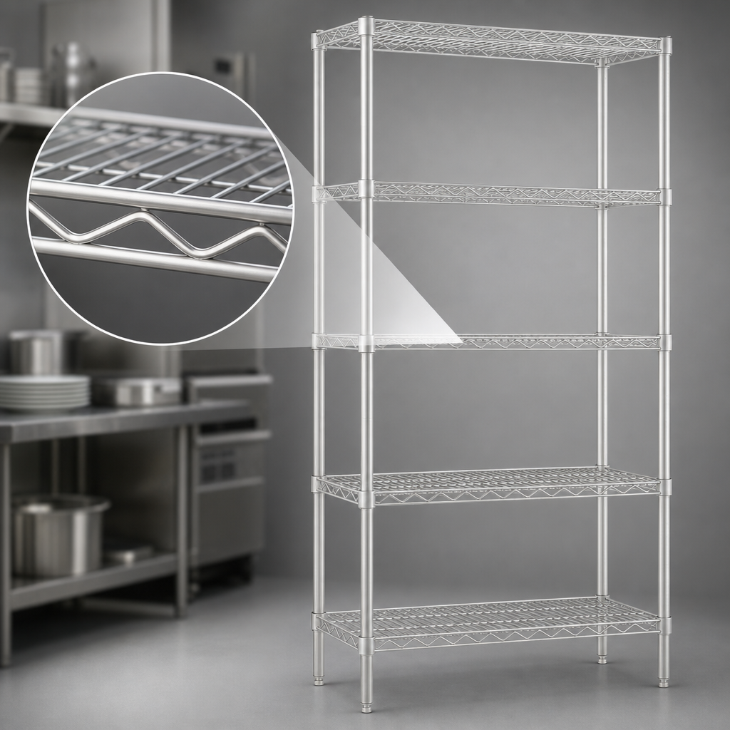 Patented QuadTruss Shelf Design
