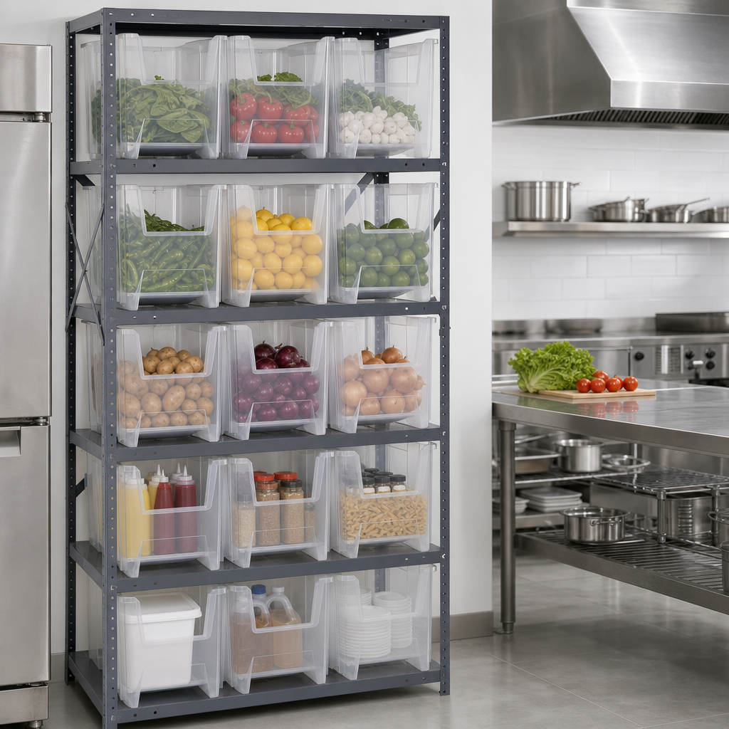 Six-Shelf Storage Layout