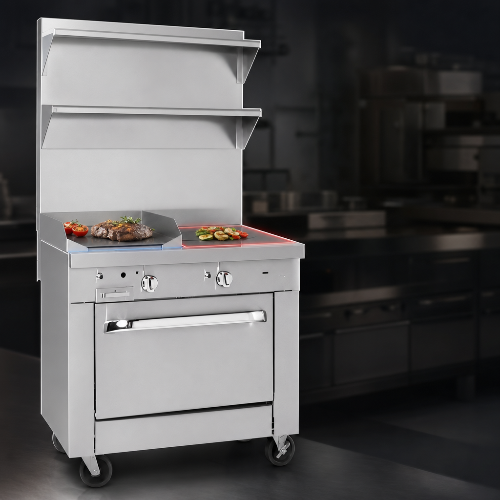 16-Inch Hot Top and 16-Inch Griddle